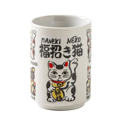 Yamato Sushi Teacup - Lucky Cat