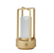 Ibiza PE-USB Touch Lantern - Gold