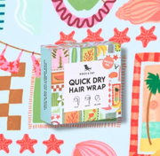 Quick Dry Hair Wrap - Wish You Were Here