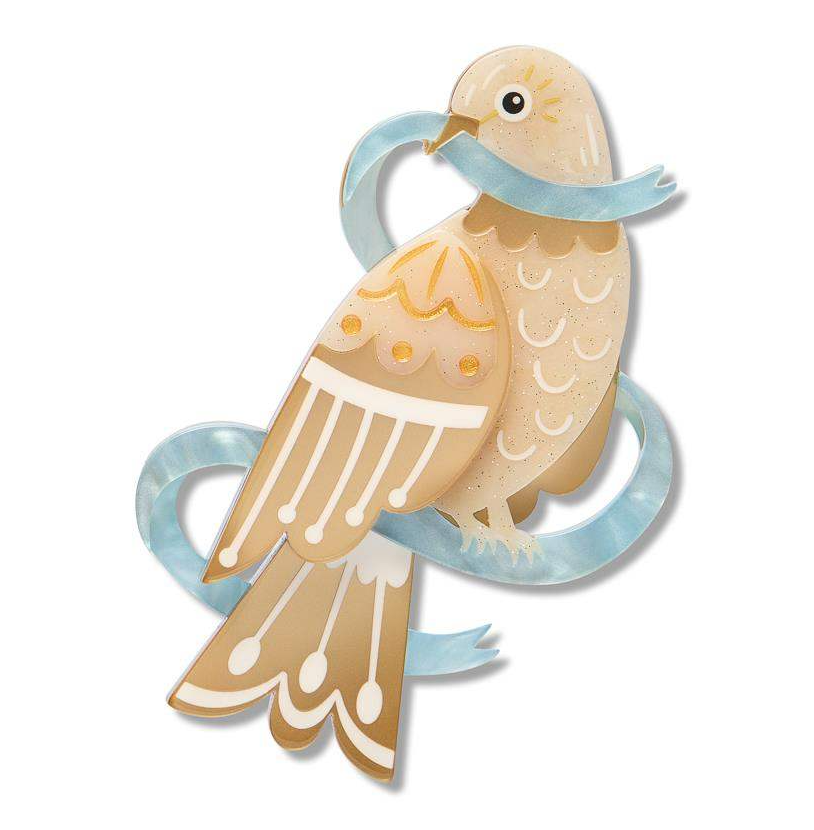 Blue Ribbon Days Brooch
