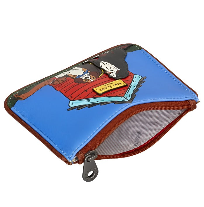 Zip Top Leather Purse - Bone Sweet Bone