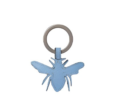 Leather Keyring - Bee Happy