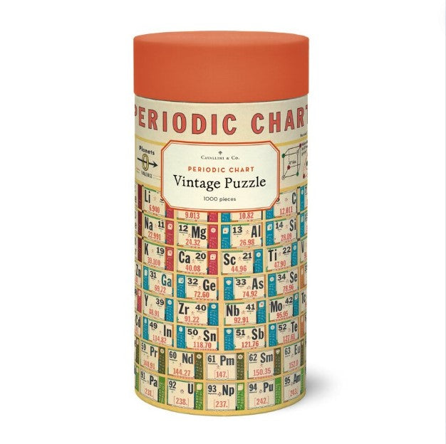 1000pc Vintage Puzzle - Periodic Chart