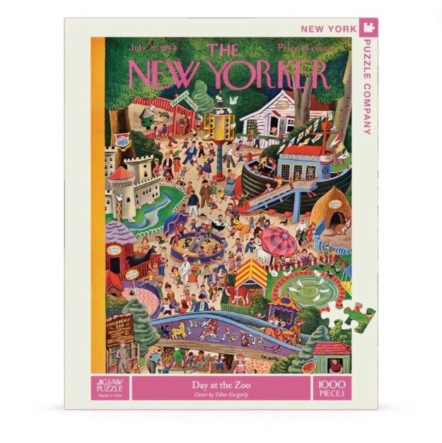 1000pc Puzzle -  Day At The Zoo