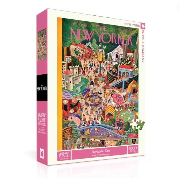 1000pc Puzzle -  Day At The Zoo