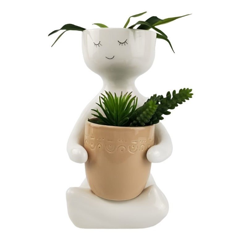 Person Holding  a Pot Planter - Large