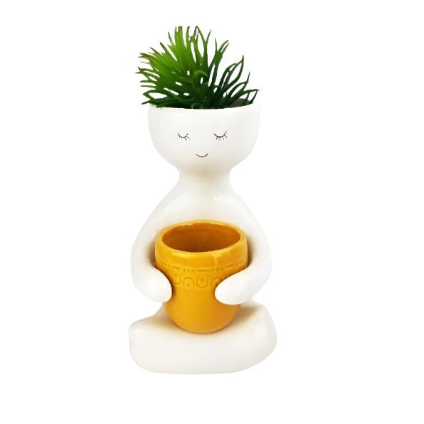 Person Holding  a Pot Planter - Large