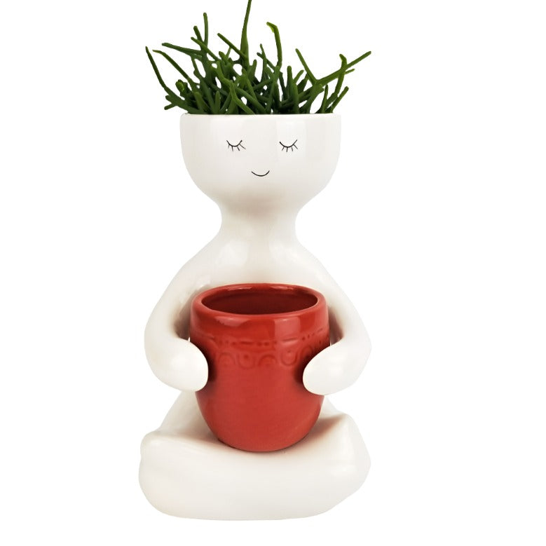 Person Holding  a Pot Planter - Large