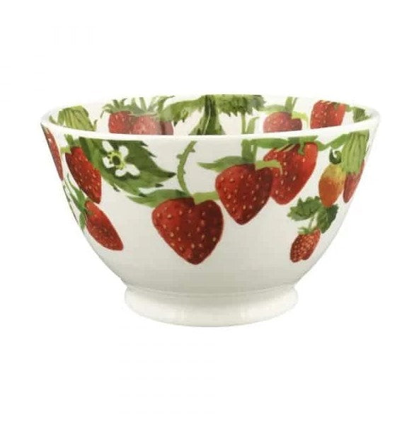 Medium Old Bowl Vegetable Garden Strawberries