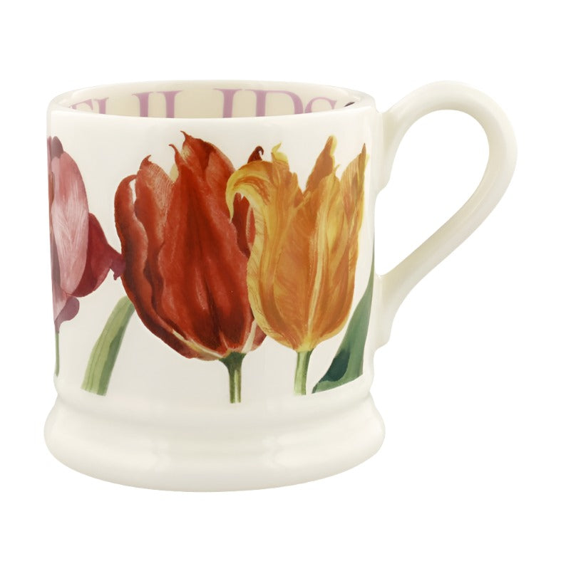 Half Pint Mug - Tulips