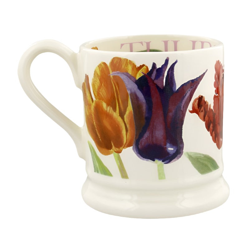 Half Pint Mug - Tulips