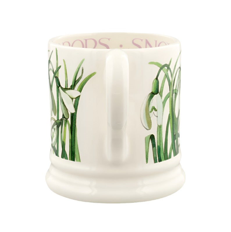 Half Pint Mug - Snowdrops
