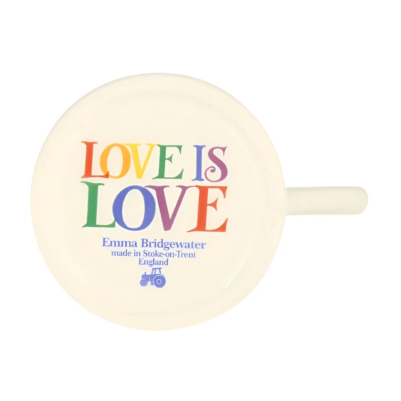 Half Pint Mug - Rainbow Toast Love is Love