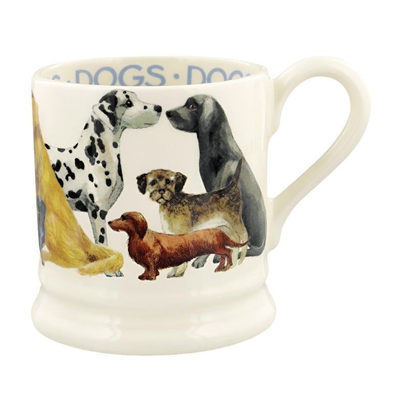 Half Pint Mug - Dogs Dogs All Over