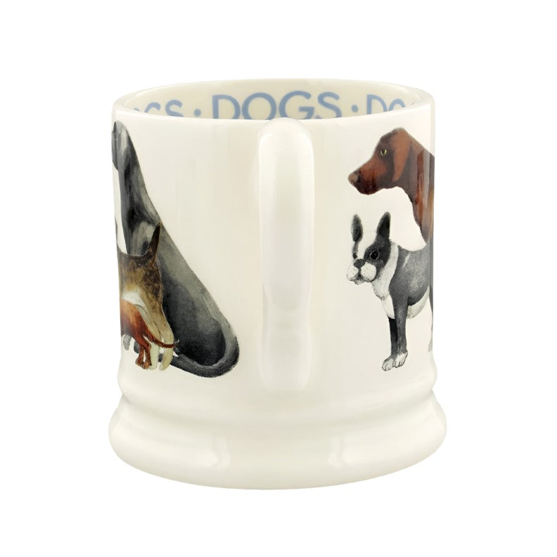 Half Pint Mug - Dogs Dogs All Over