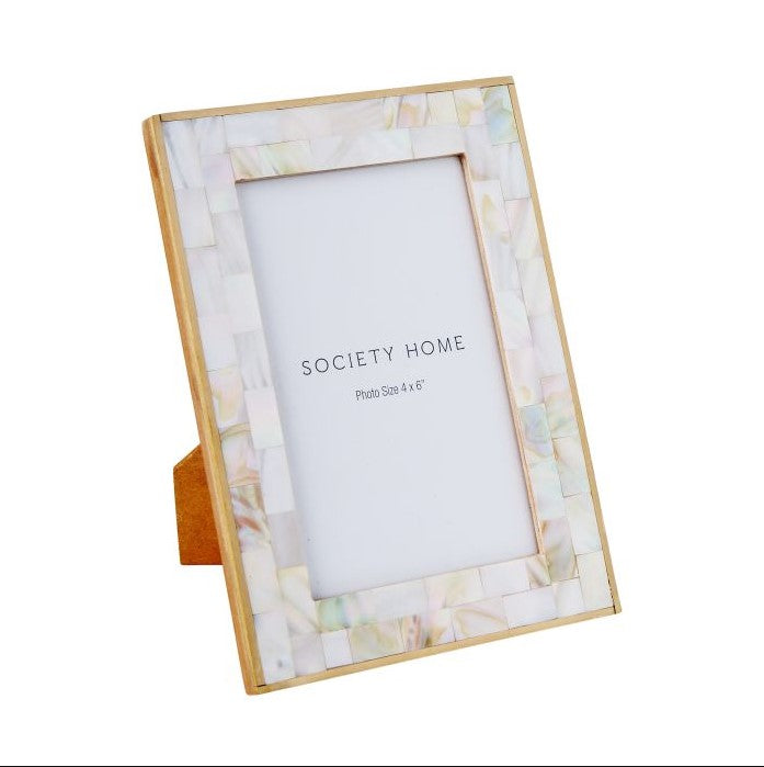 Mother of Pearl Inlay Photo Frame 4 x 6"