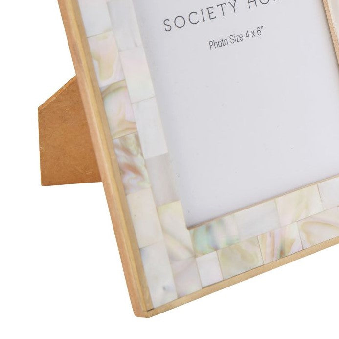Mother of Pearl Inlay Photo Frame 4 x 6"