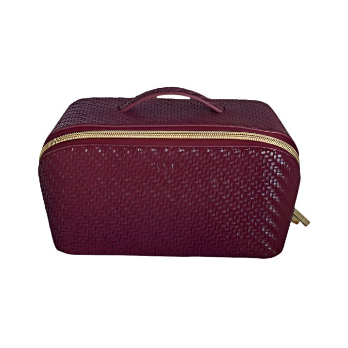 Herringbone Beauty Bag - Medium