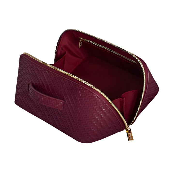 Herringbone Beauty Bag - Medium