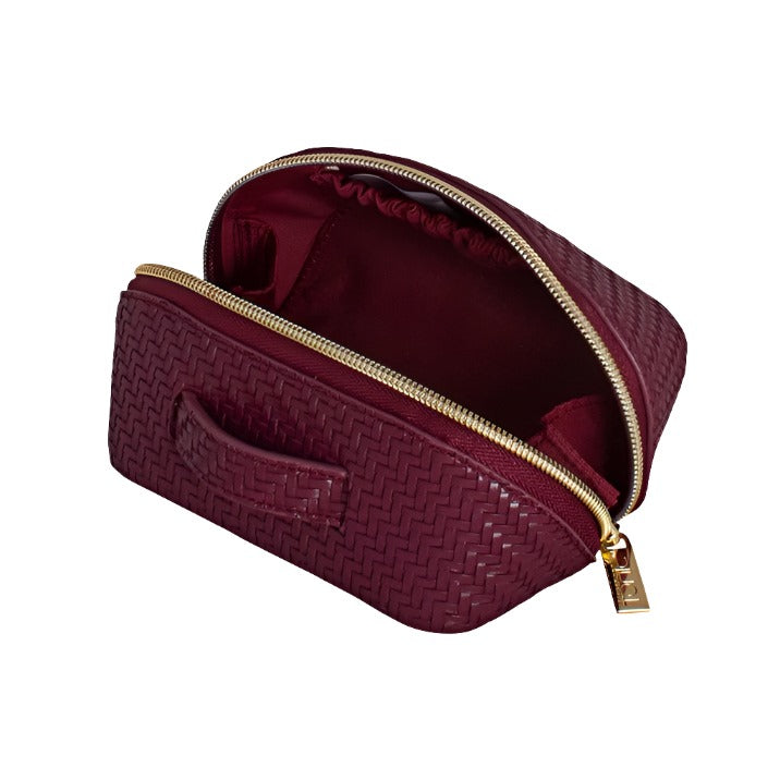 Herringbone Beauty Bag - Small