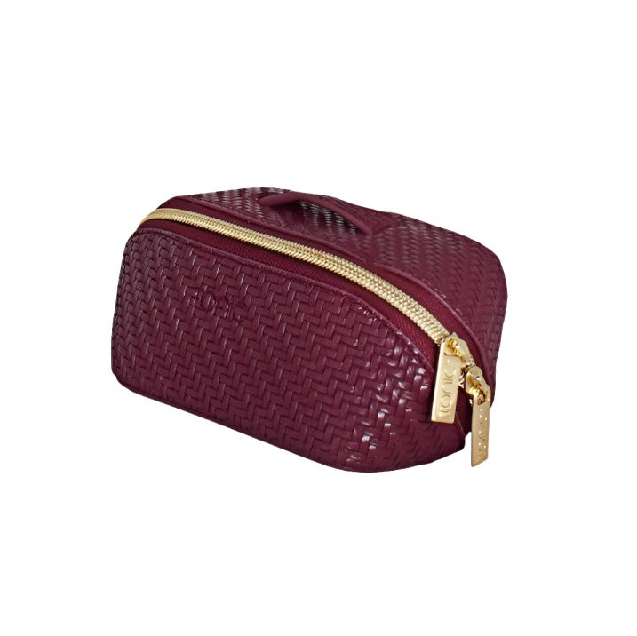 Herringbone Beauty Bag - Small