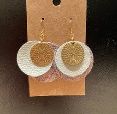 Cere Drop Earrings - Winter Floral