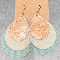 Lando Drop Earrings - Just Peachy
