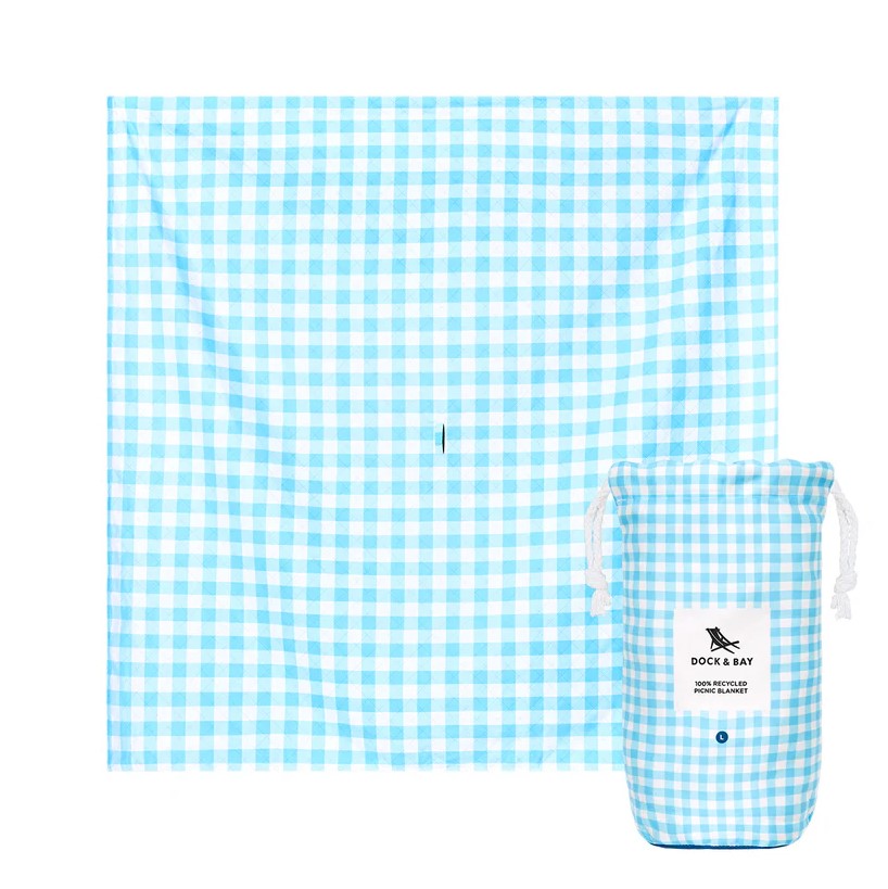 Dock & Bay Picnic Blanket L -  Blueberry Pie