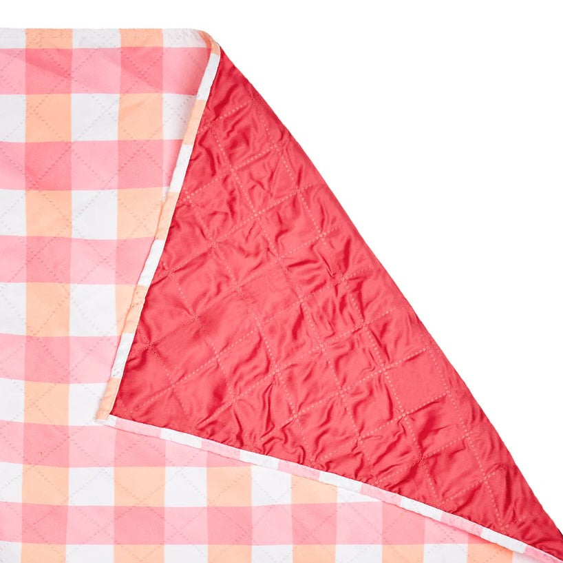 Dock & Bay Picnic Blanket L - Strawberries & Cream