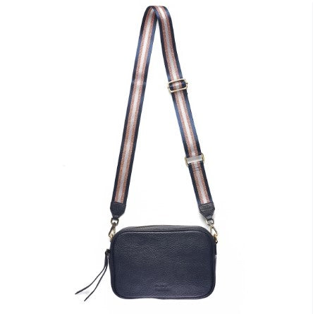 Rosie Crossbody Bag w Oxford Strap - Navy