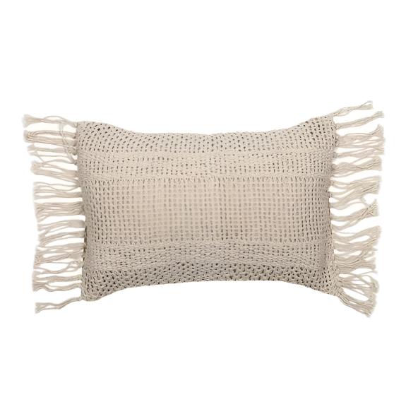 Britt Cotton Cushion - Natural