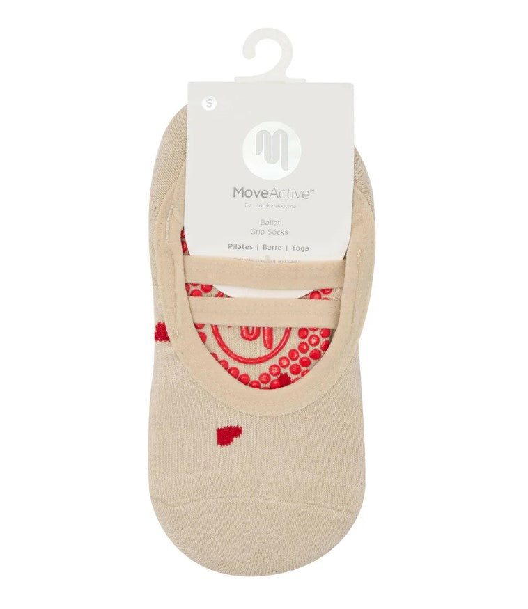 Ballet Grip Socks - Love Me