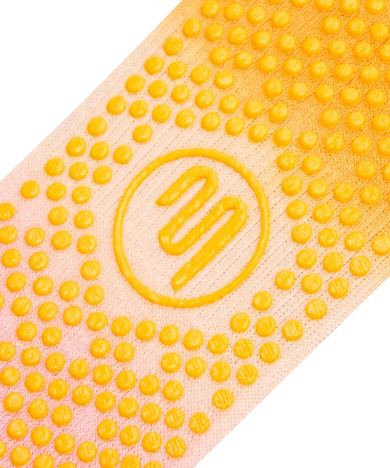 Classic Low Rise Grip Socks - Mimosa Sorbet Ombre