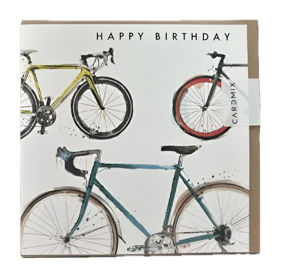 Happy Birthday Bike Card