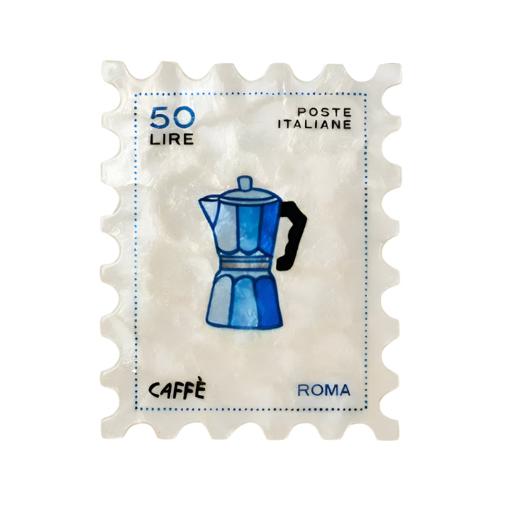 Capiz Shell Art - Stamp - Caffe