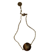 Gold Sun Coin Bracelet