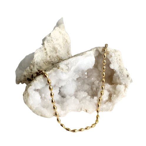 Oval Ball Chain Bracelet