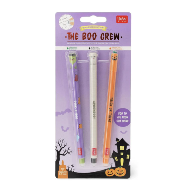 Erasable Pens Set of 3 - The Boo Crew