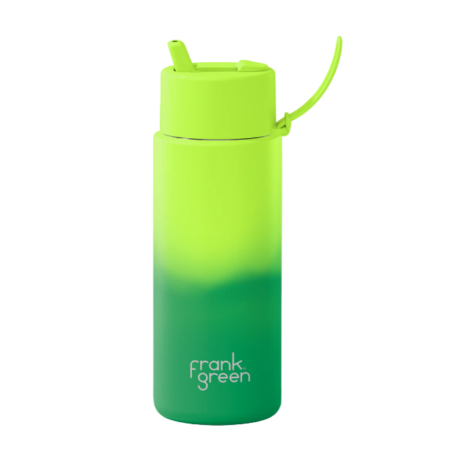 1L Colour Changing Ultralite  Bottle With Flip Straw Lid - Volt
