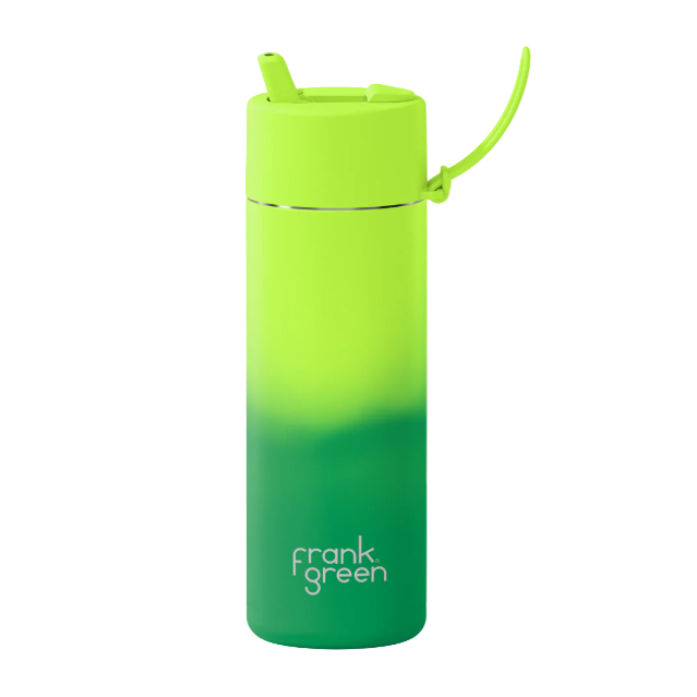 740ml Colour Changing Ultralite Bottle With Flip Straw Lid - Volt