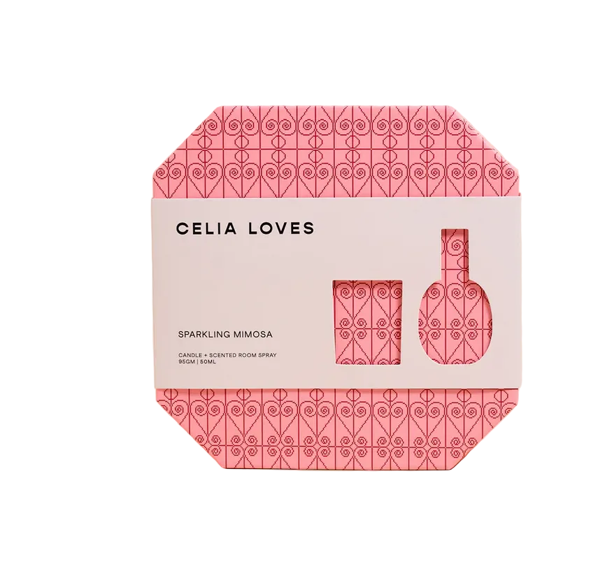 Room Spray & Candle Duo Set - Sparkling Mimosa