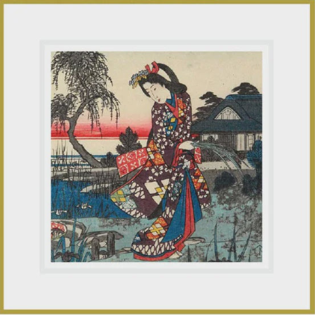 Ikonink Framed Card - Kurodo Sakon