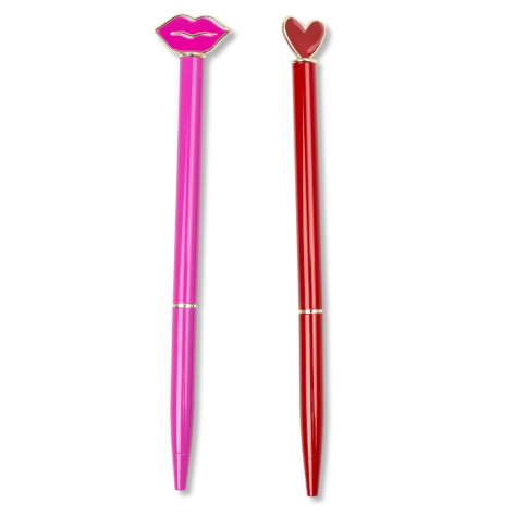 Metal Ballpoint Icon Pens - Love