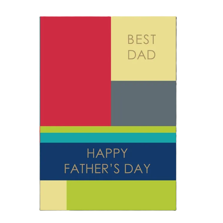 Best Dad Happy Father's Day Card