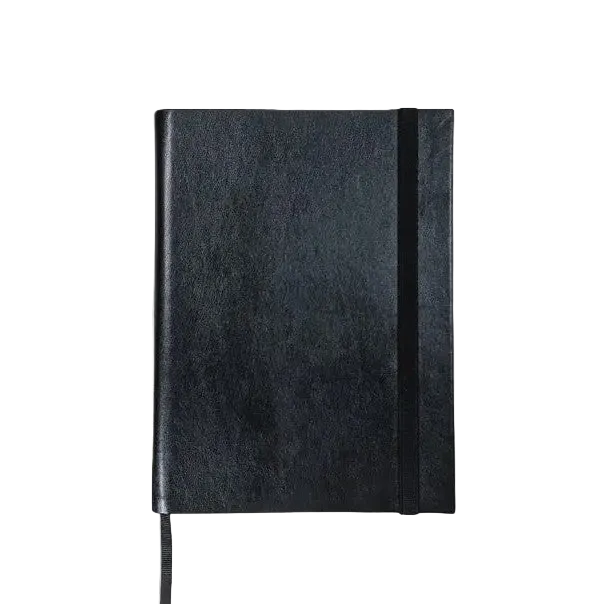 Paper Saver Refillable Notebook - Seriously Black