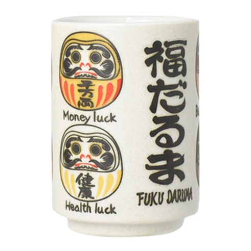 Yamato Sushi Teacup - Lucky Daruma