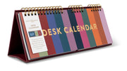 Perpetual Desk Calendar - Colourblock
