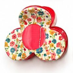 Hair Clip Small - Flower Print