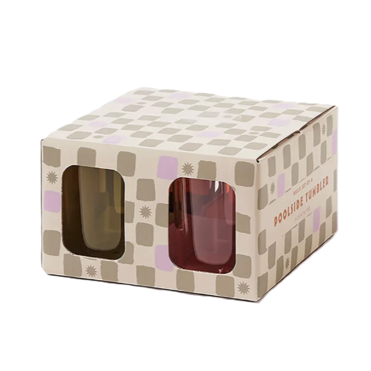 Poolside Tumblers Set of 4 - 250ml