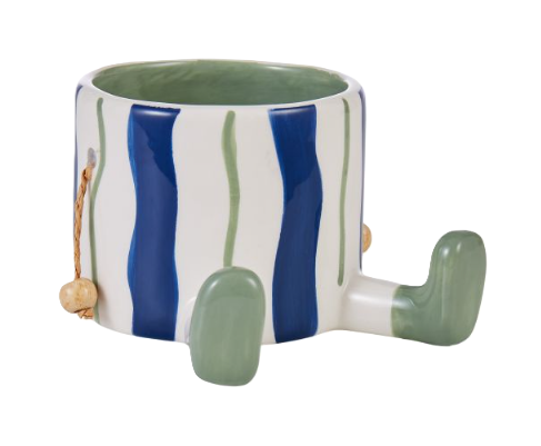 Ceramic Planter with Feet - Ted